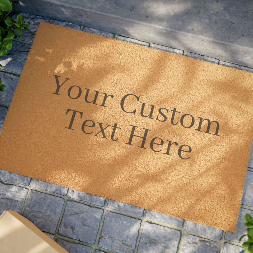 Personalized Coir Doormat