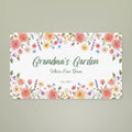 Polyester Doormat Grandma's Garden