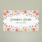 Polyester Doormat Grandma's Garden