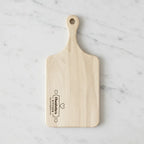 Personalized Roller & Heart Cutting Board