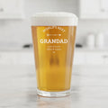 World's Best Grandad Personalized Pint Glass
