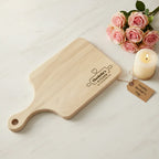 Personalized Roller & Heart Cutting Board