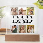 Dad we love you - Acrylic Square Plaque