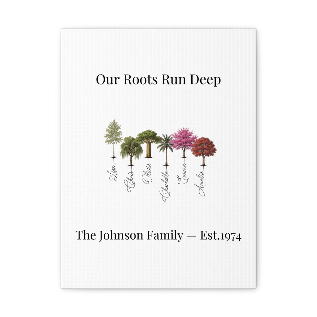 Classic Canvas family tree