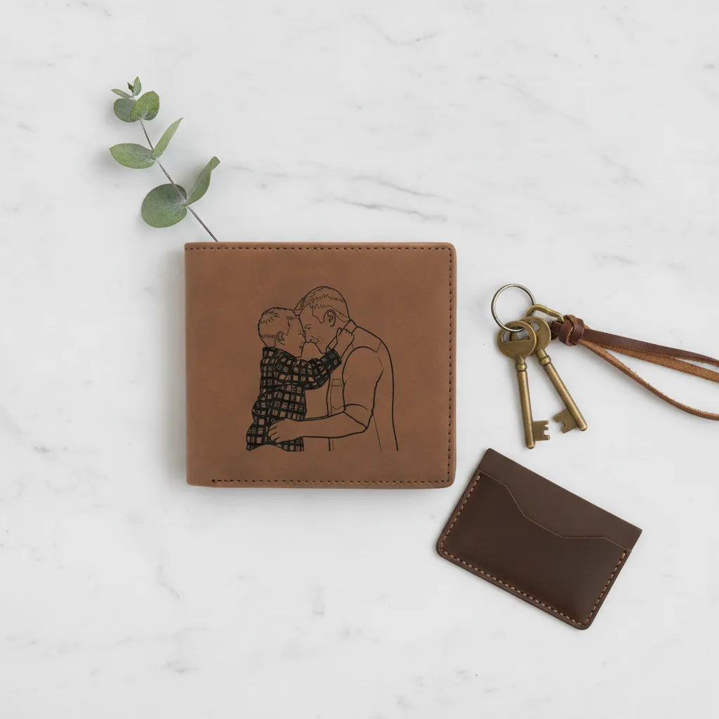 Father & Son Bifold Wallet