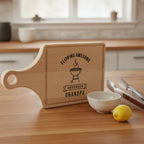 Flipping Awesome Personalized BBQ Cutting Board