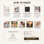 Custom Photo Fridge Magnet