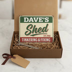 Personalized Shed Sign for Dad