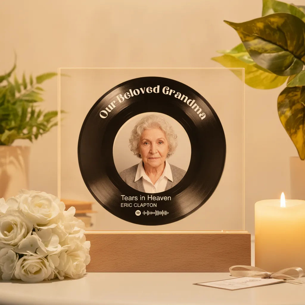 Grandma Acrylic Square Plaque