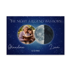 The Night a Legend Was Born - Grandma Canvas