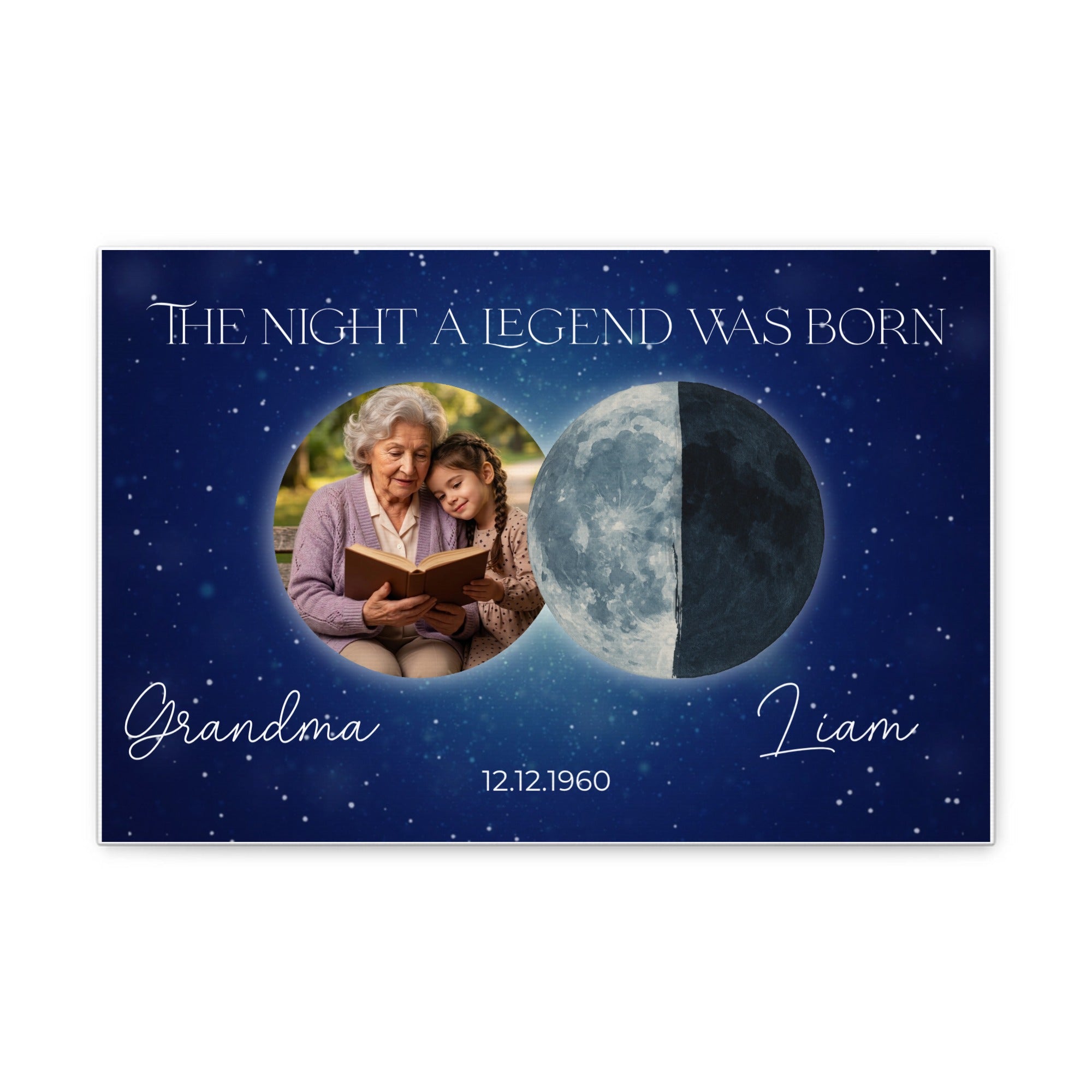 The Night a Legend Was Born - Grandma Canvas