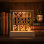 Dad we love you - Acrylic Square Plaque