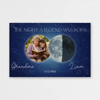 The Night a Legend Was Born - Grandma Canvas