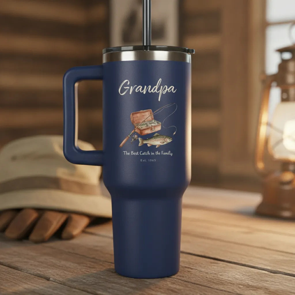 Pinnacle 40oz Tumbler The Best Catch in the Family