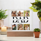 Dad we love you - Acrylic Square Plaque