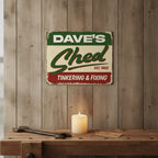 Personalized Shed Sign for Dad