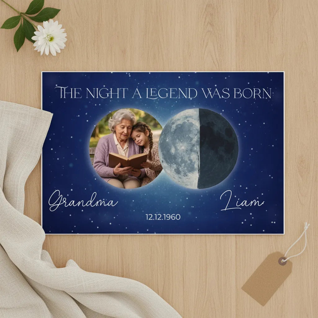 The Night a Legend Was Born - Grandma Canvas