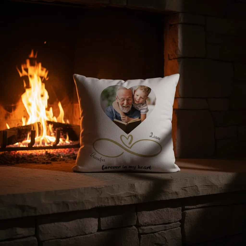 Square Pillow grandpa gift