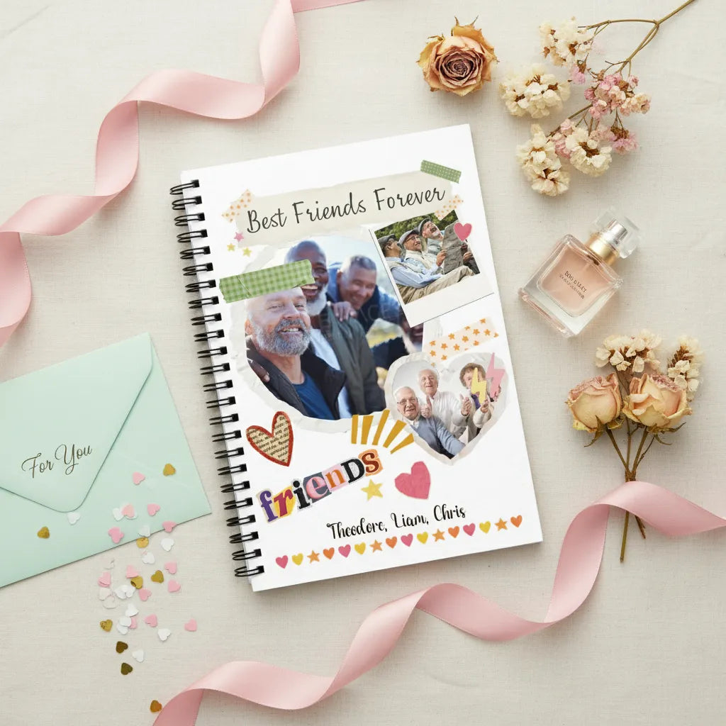 Spiral Notebook Friends correct version