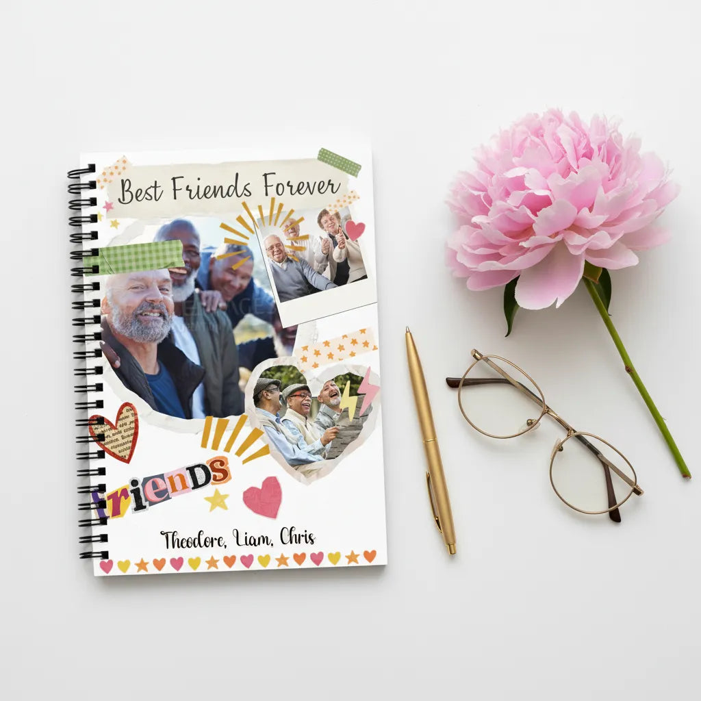 Spiral Notebook Friends