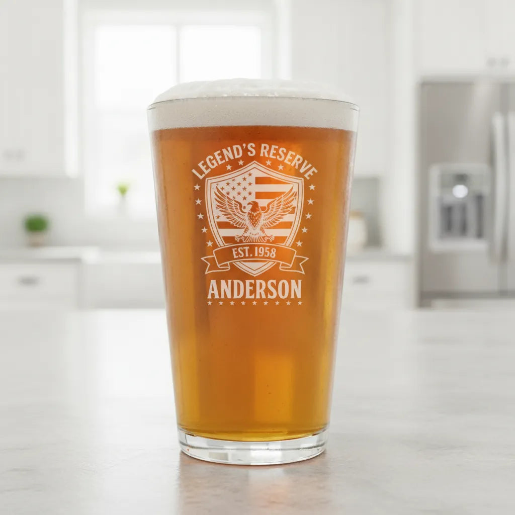 Legend's Reserve Personalized Pint Glass
