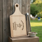 Flipping Awesome Personalized BBQ Cutting Board