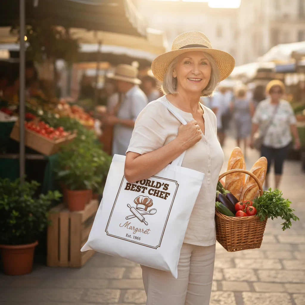 Cotton Tote Grandma Chef