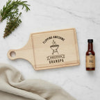 Flipping Awesome Personalized BBQ Cutting Board