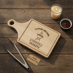 Flipping Awesome Personalized BBQ Cutting Board