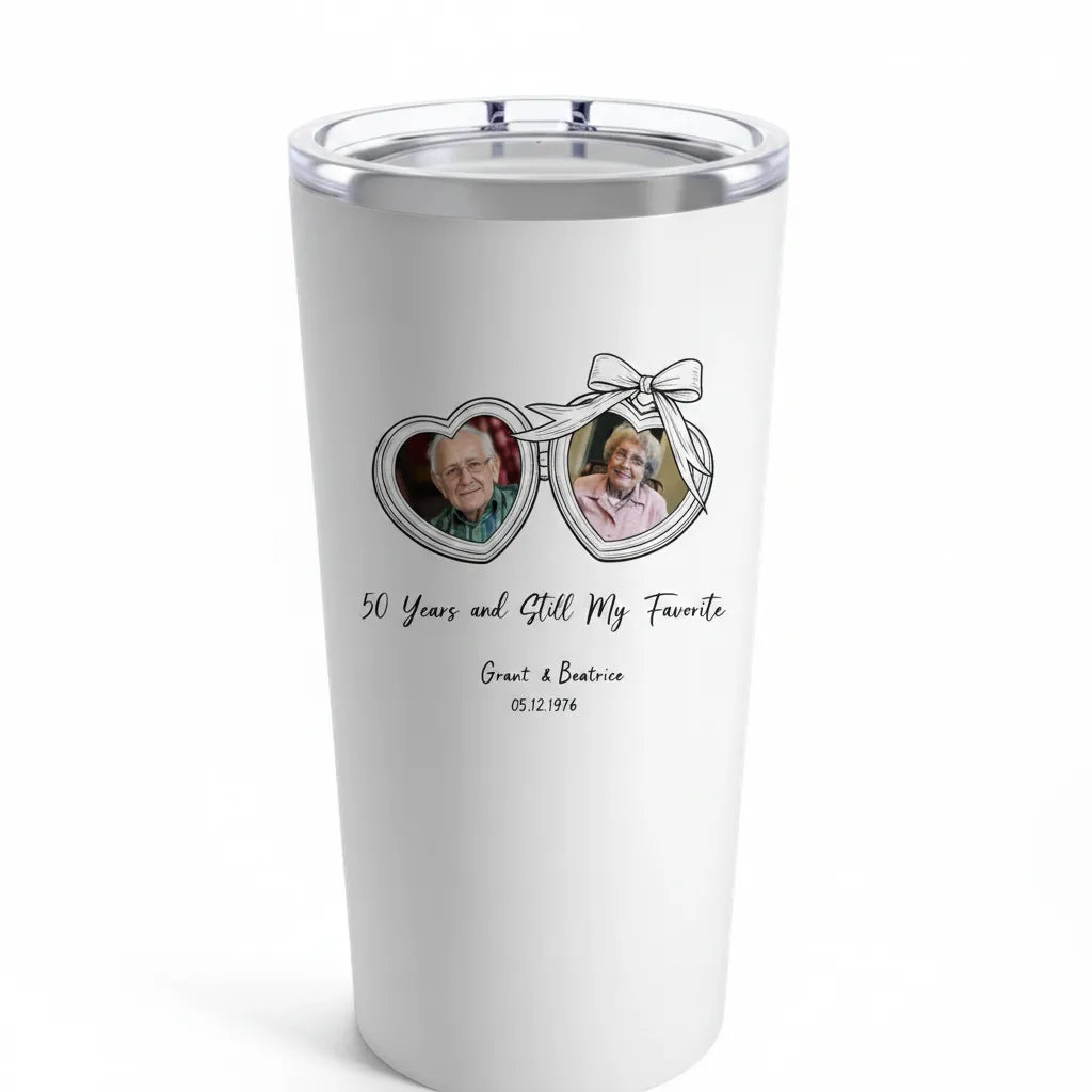 Tumbler 20oz Heart Locket