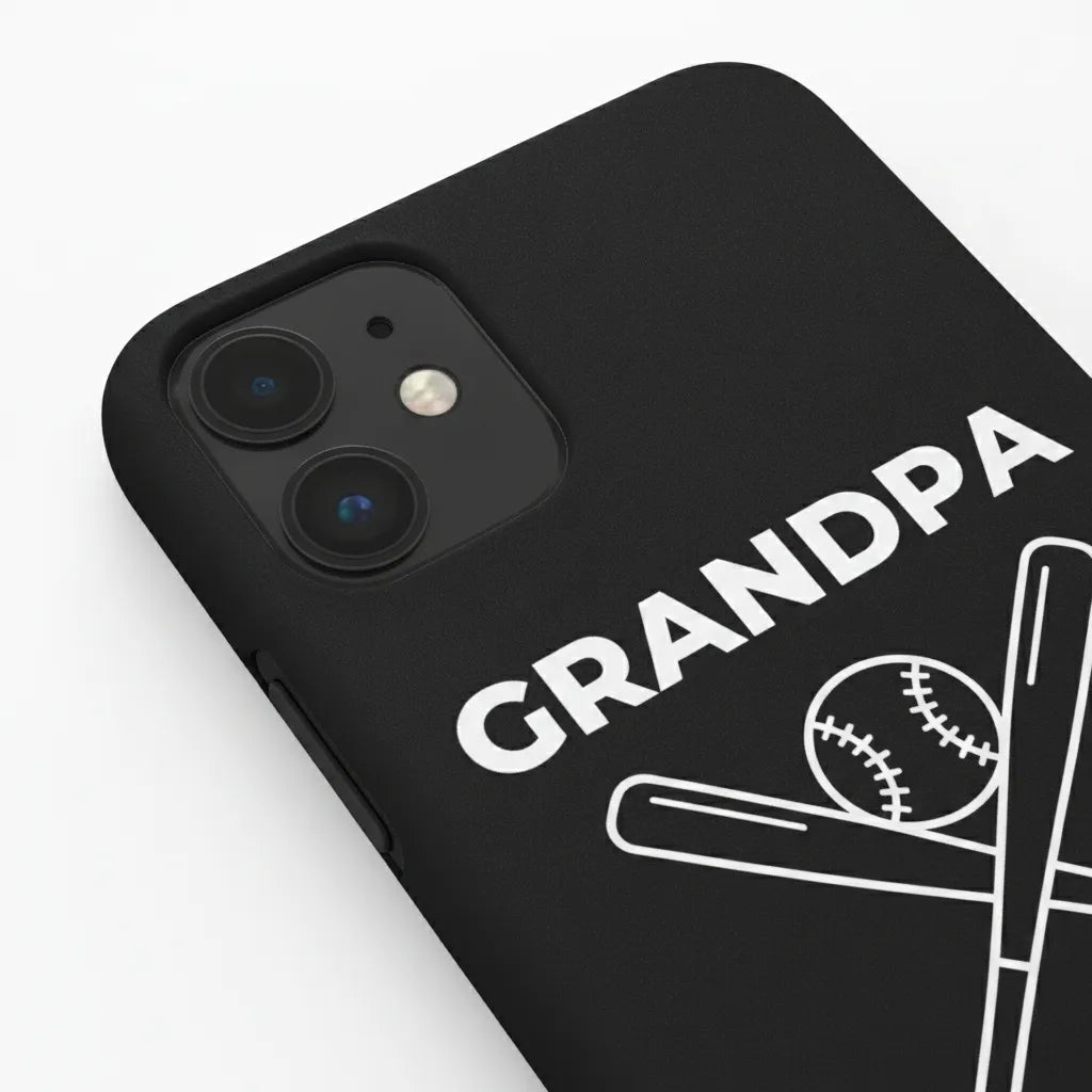 Grandpa Baseball Phone Case