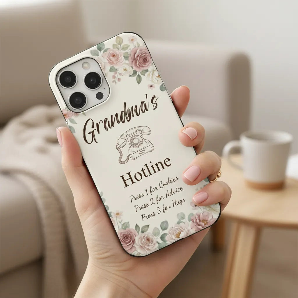 Slim Phone Cases Grandma's Hotline