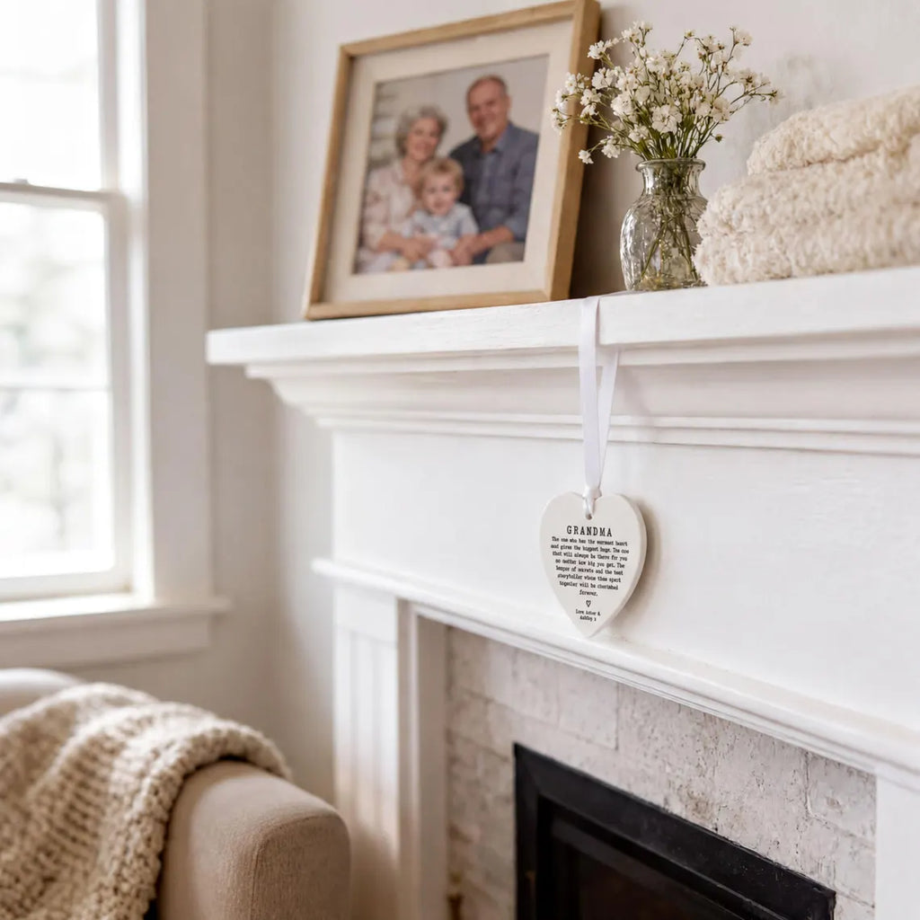 Grandma Heart Ornament