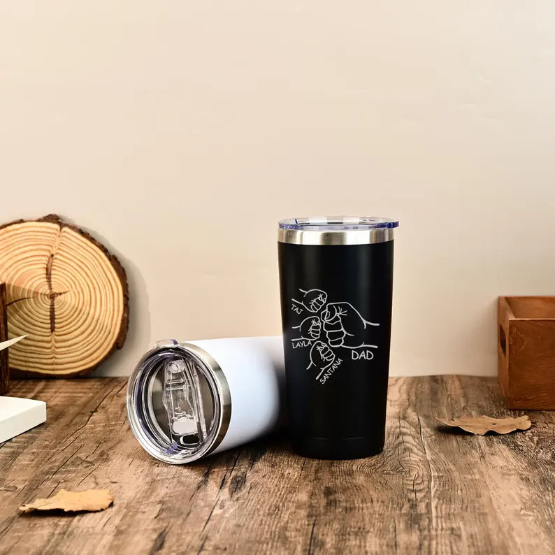 Dad Fist Bump Tumbler