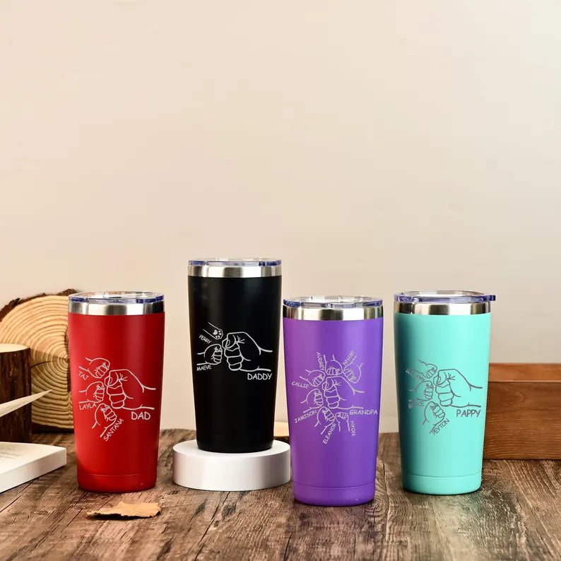 Dad Fist Bump Tumbler