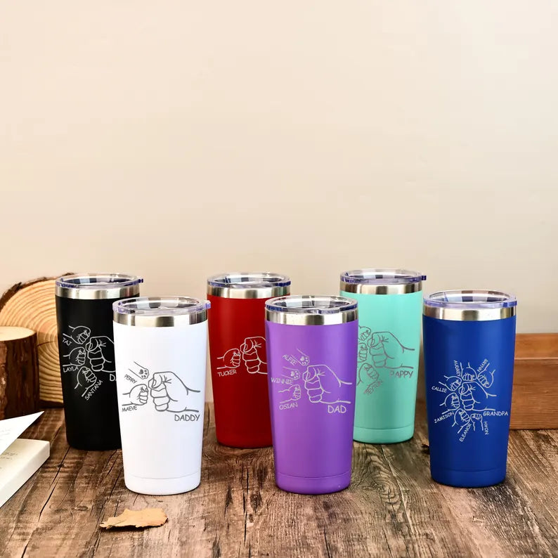 Dad Fist Bump Tumbler