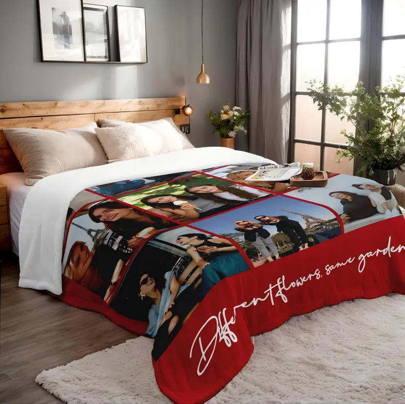 Personalized Memory Photo Blanket